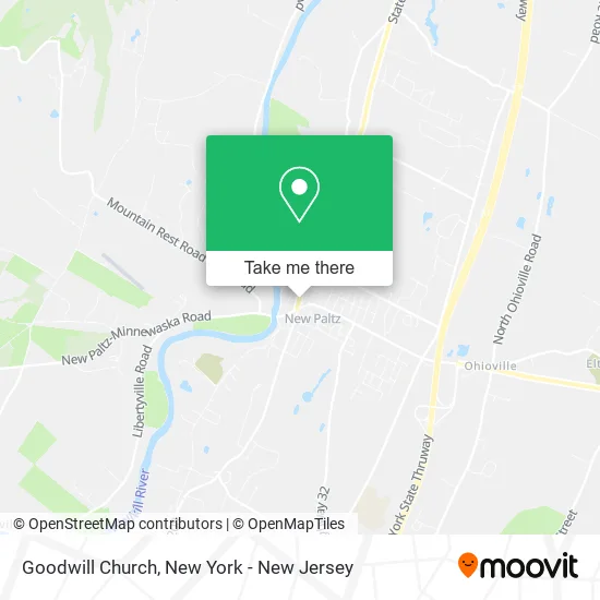 Goodwill Church map