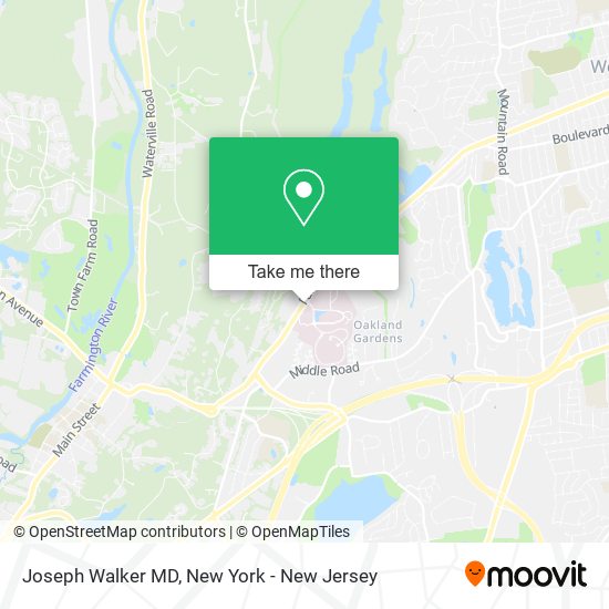 Joseph Walker MD map