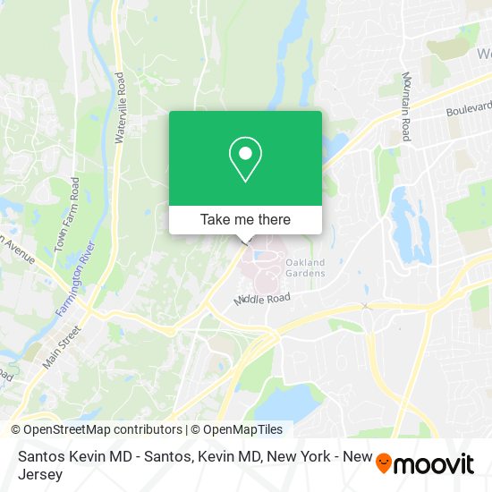 Mapa de Santos Kevin MD - Santos, Kevin MD