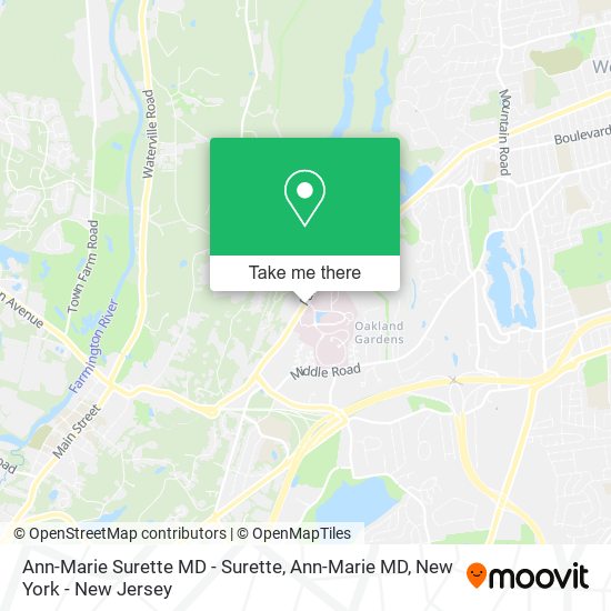 Mapa de Ann-Marie Surette MD - Surette, Ann-Marie MD