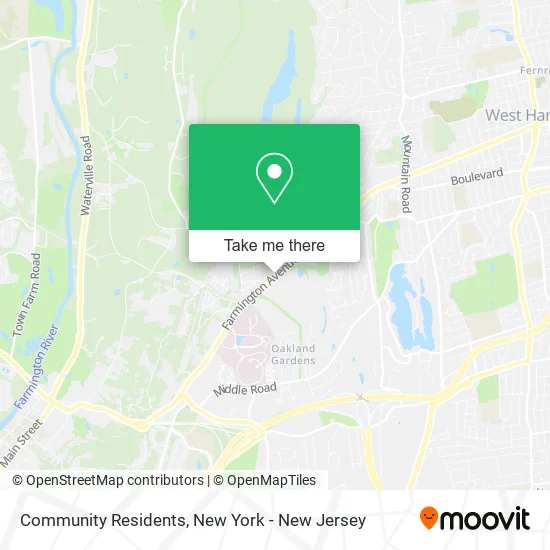 Community Residents map