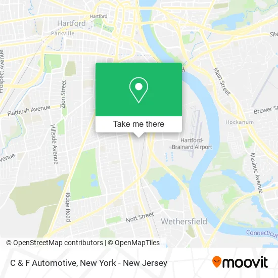 C & F Automotive map