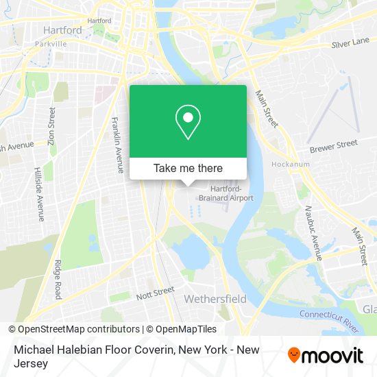 Mapa de Michael Halebian Floor Coverin