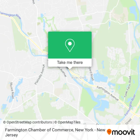 Farmington Chamber of Commerce map