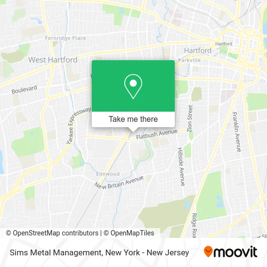 Sims Metal Management map