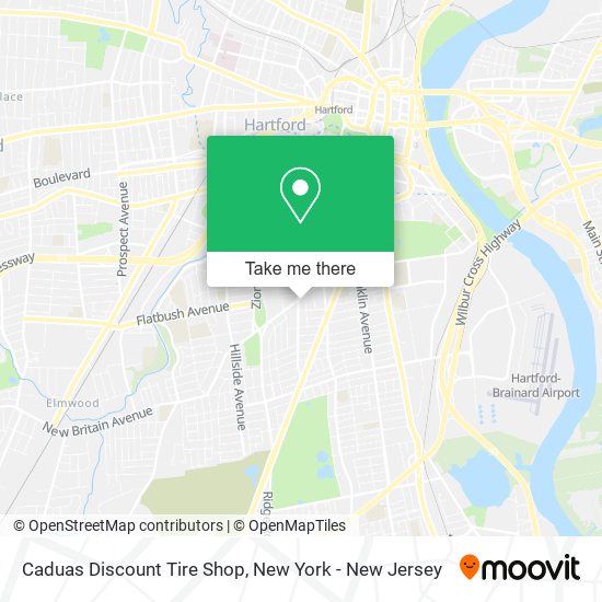 Mapa de Caduas Discount Tire Shop