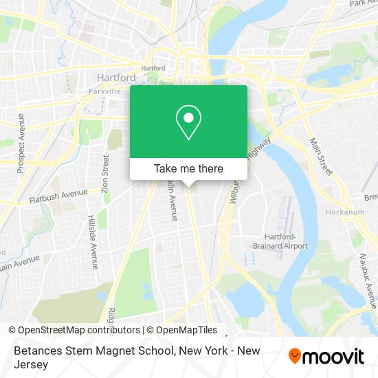 Mapa de Betances Stem Magnet School