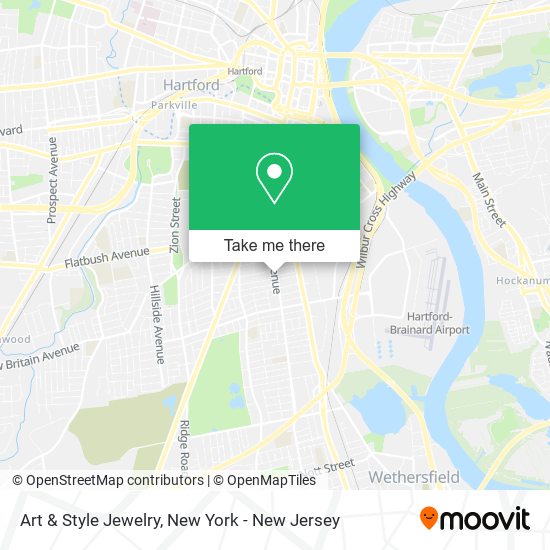 Art & Style Jewelry map