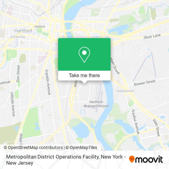 Mapa de Metropolitan District Operations Facility