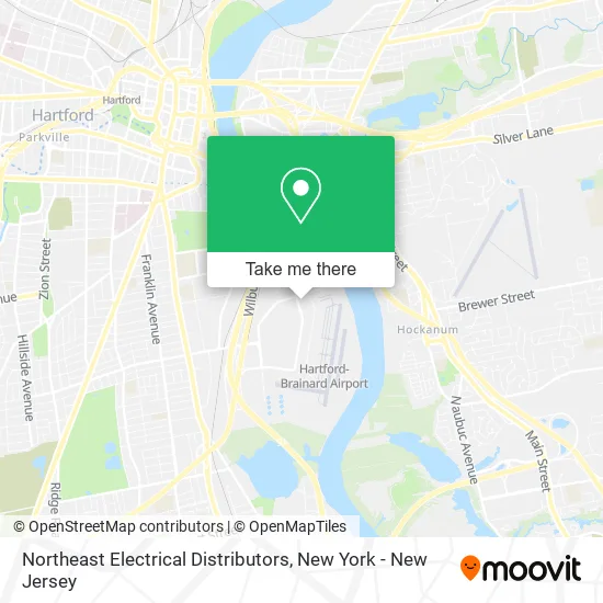 Northeast Electrical Distributors map