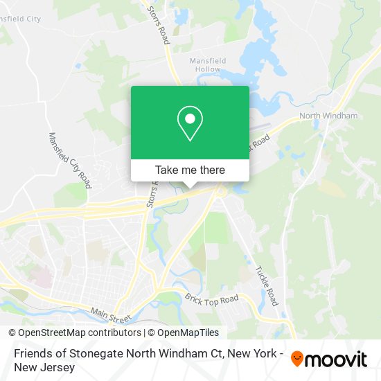 Friends of Stonegate North Windham Ct map