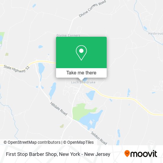 Mapa de First Stop Barber Shop