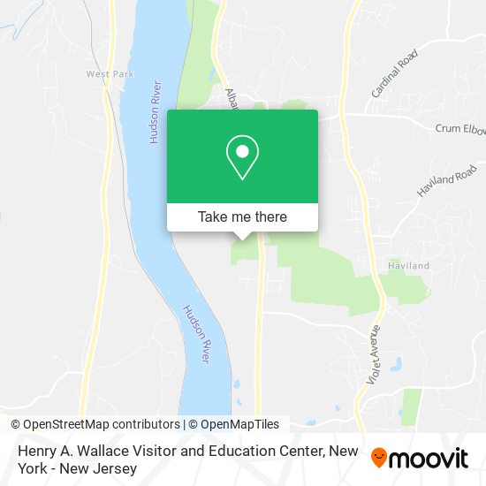 Mapa de Henry A. Wallace Visitor and Education Center