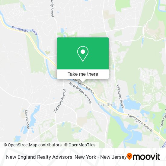 Mapa de New England Realty Advisors