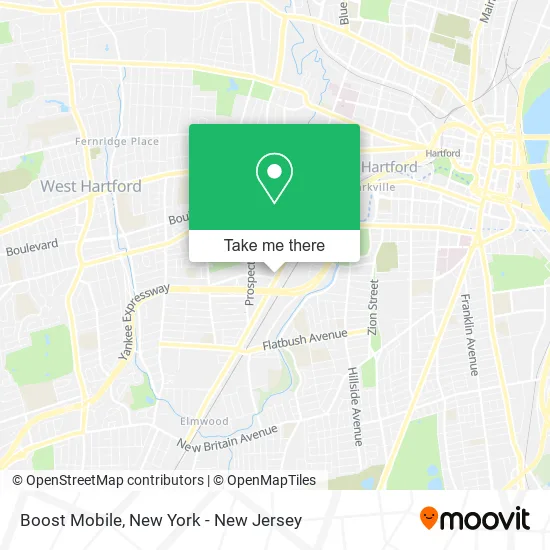 Boost Mobile map