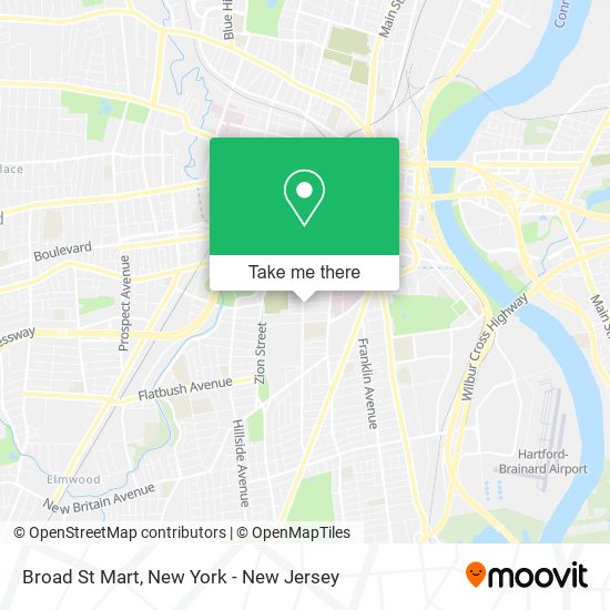 Mapa de Broad St Mart