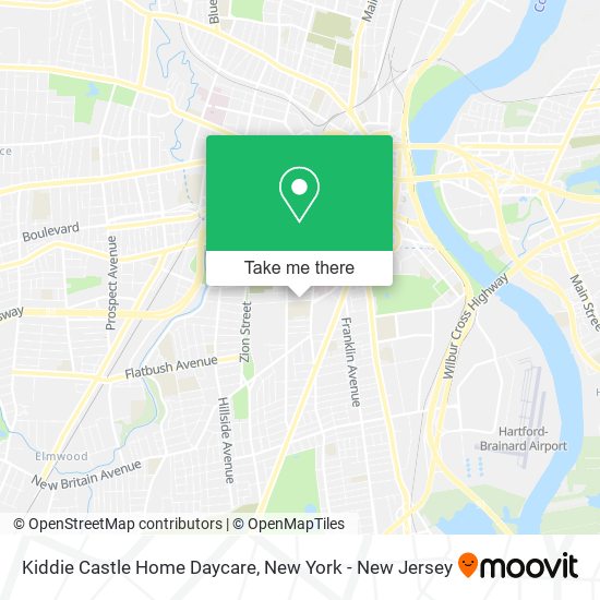 Kiddie Castle Home Daycare map