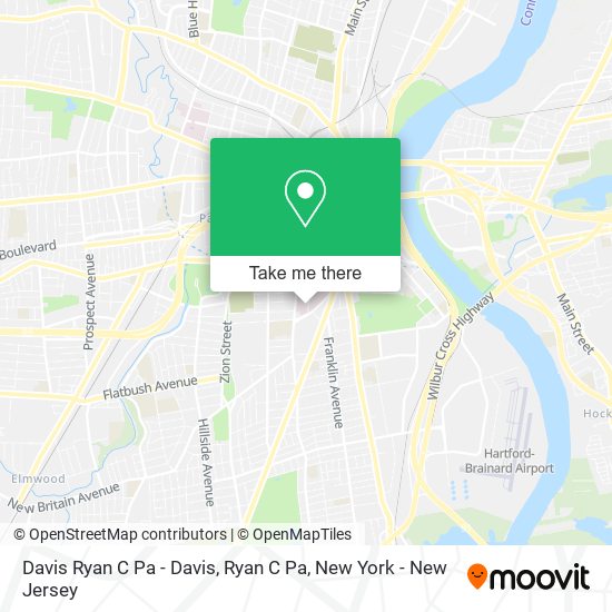 Davis Ryan C Pa - Davis, Ryan C Pa map