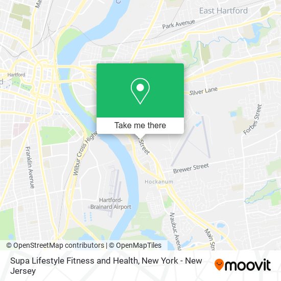 Supa Lifestyle Fitness and Health map