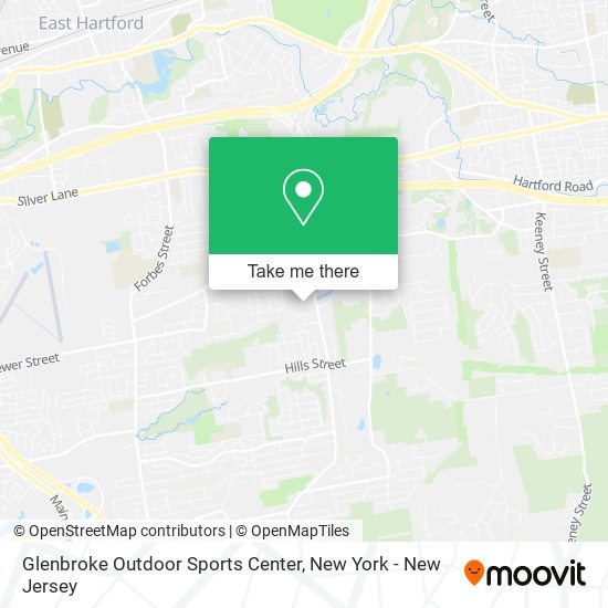 Glenbroke Outdoor Sports Center map