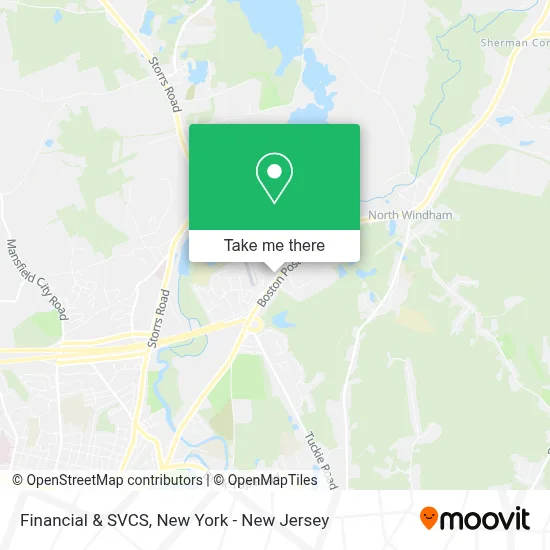 Financial & SVCS map