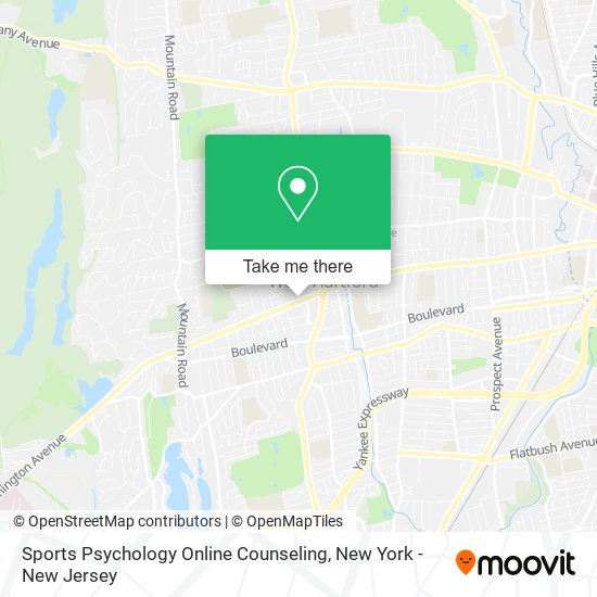 Sports Psychology Online Counseling map