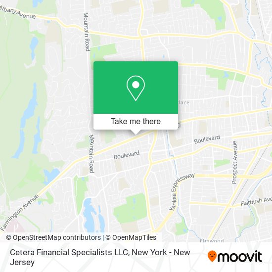 Cetera Financial Specialists LLC map