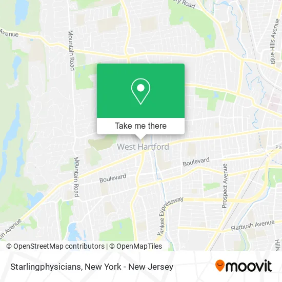 Starlingphysicians map