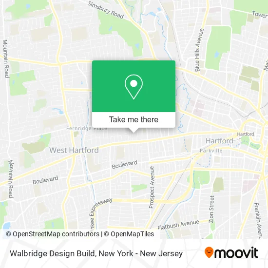 Mapa de Walbridge Design Build
