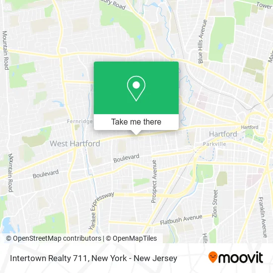 Mapa de Intertown Realty 711