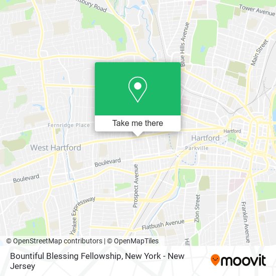 Mapa de Bountiful Blessing Fellowship