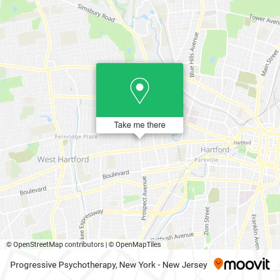 Progressive Psychotherapy map
