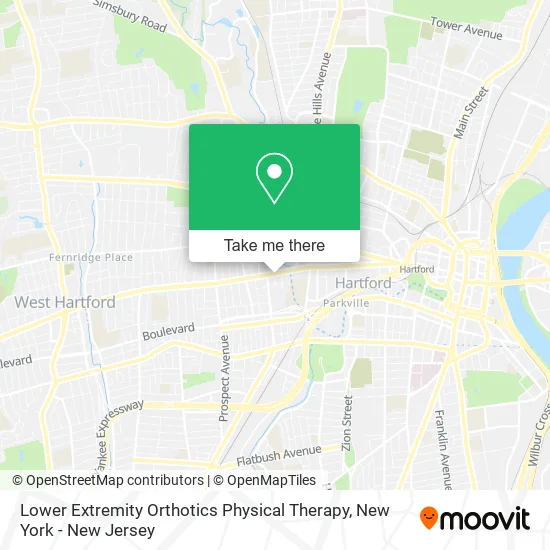Lower Extremity Orthotics Physical Therapy map
