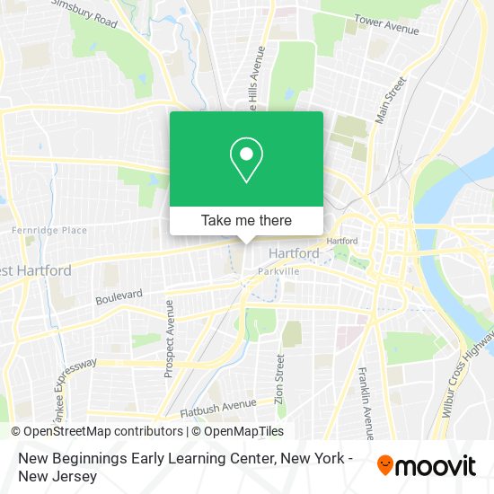 New Beginnings Early Learning Center map