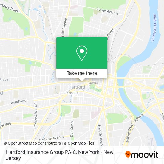 Mapa de Hartford Insurance Group PA-C