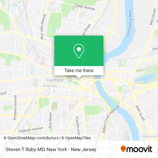 Steven T Ruby MD map