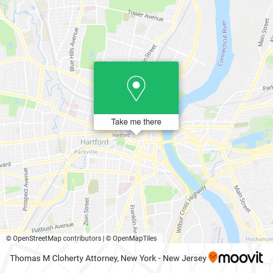 Mapa de Thomas M Cloherty Attorney