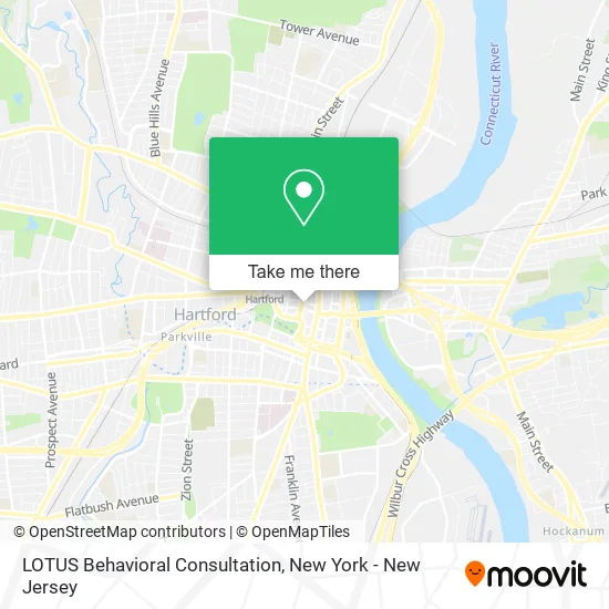 LOTUS Behavioral Consultation map