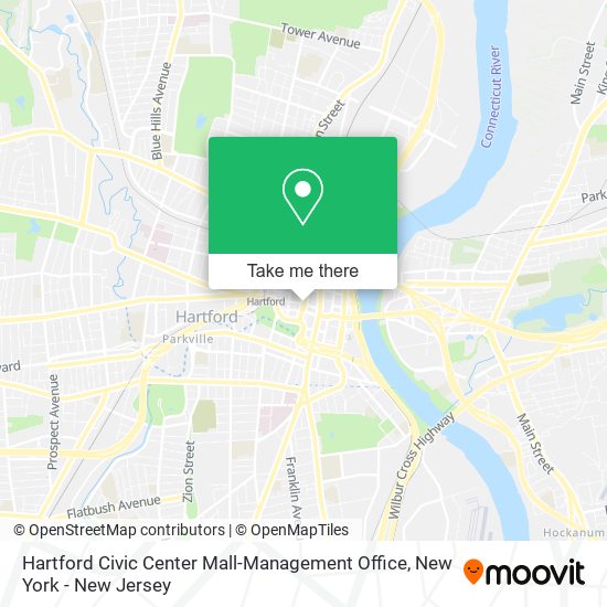 Hartford Civic Center Mall-Management Office map