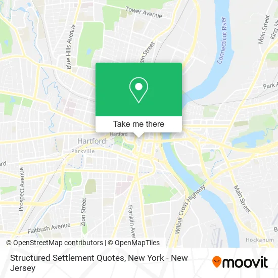 Structured Settlement Quotes map