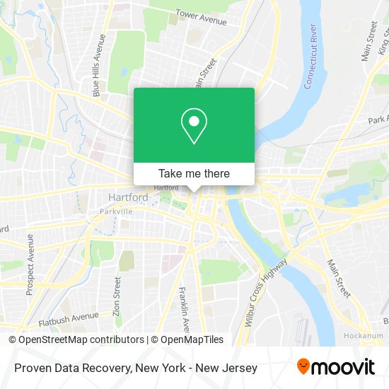 Mapa de Proven Data Recovery