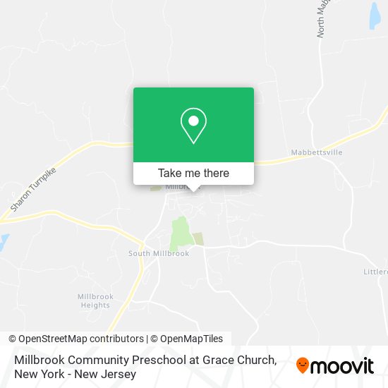 Mapa de Millbrook Community Preschool at Grace Church