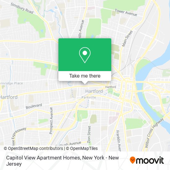 Mapa de Capitol View Apartment Homes