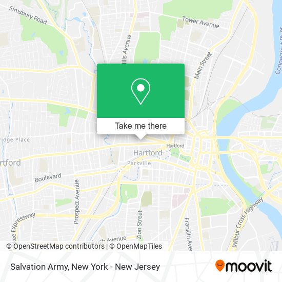 Mapa de Salvation Army