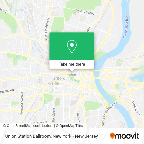 Union Station Ballroom map
