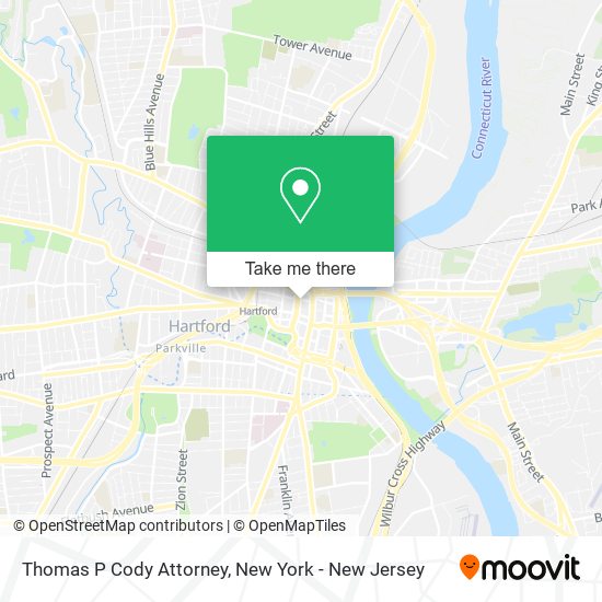 Mapa de Thomas P Cody Attorney