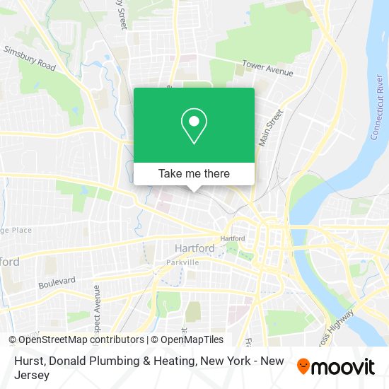Mapa de Hurst, Donald Plumbing & Heating