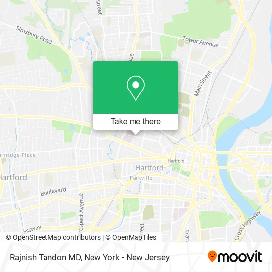 Rajnish Tandon MD map