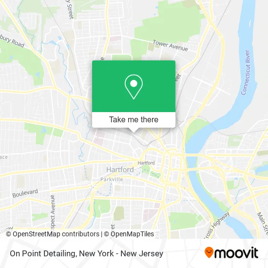 On Point Detailing map