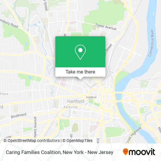 Caring Families Coalition map